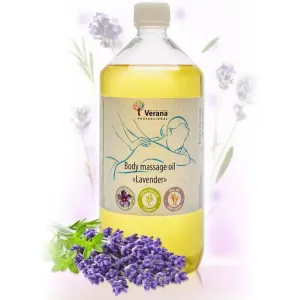 Telový masážny olej Verana Levanduľa Objem: 1000 ml