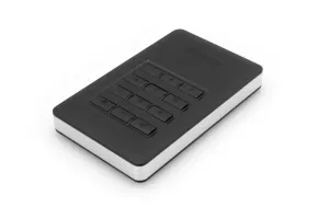 HDD 2.5" 2TB USB 3.1/USB-C, šifrovaný externí disk s numerickou klávesnicí, Store 'n' Go Verbatim