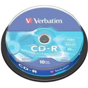 Verbatim CD-R DataLife Protection 52×, 10 ks Cake-Box