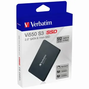Interný disk SSD Verbatim SATA III, 512GB, GB, Vi550, 49352, 560 MB/s-R, 535 MB/s-W