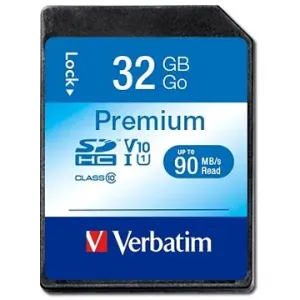 VERBATIM Premium SDHC 32 GB UHS-I V10 U1