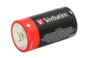 VERBATIM Alkalické batérie C, 2 PACK / LR14