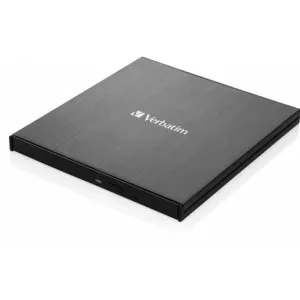 DVD/CD Externí Slimline vypalovačka, USB-C 3.2, černá, Verbatim