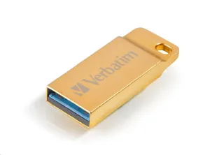 Verbatim USB flash disk, USB 3.0, 64GB, Metal Executive, Store N Go, zlatý, 99106, USB A #5437361