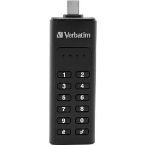 VERBATIM Keypad Secure Drive USB-C 128GB USB 3.1