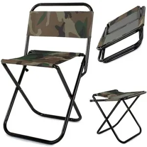 Verk 01670 Kempingová skladacia stolička maskáč