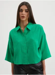 Green Ladies Shirt VERO MODA Natali - Women #5066934
