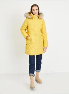 Yellow quilted coat VERO MODA Addison - Ladies #632277