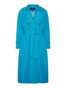 Trenčkoty a ľahké kabáty pre ženy VERO MODA - modrá