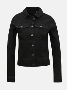 Vero Moda Dámska džínsová bunda VMHOT SOYA 10193085 Black XS