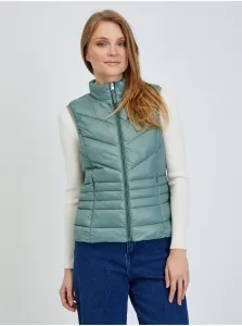 Green quilted vest VERO MODA - Ladies #649313