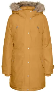 Vero Moda Dámsky kabát VMTRACK Regular Fit 10267006 Amber Gold M