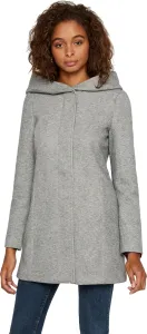 Vero Moda Dámsky kabát VMVERODONA 10202688 Light Grey Melange XL