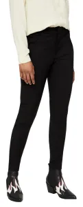 Vero Moda Dámske nohavice VMVICTORIA Slim Fit 10180484 Black XS/30