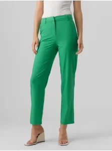 Green women's trousers VERO MODA Zelda - Women #5281707