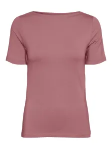 Vero Moda Dámske tričko VMPANDA Slim Fit 10231753 Nostalgia Rose XL