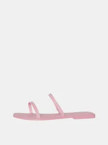 Pink Leather Slippers VERO MODA Dea - Ladies #634100