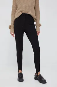 Nohavice Vero Moda dámske, čierna farba, #290789