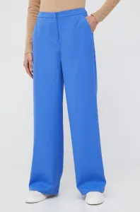 Nohavice Vero Moda dámske, široké, vysoký pás #8444128