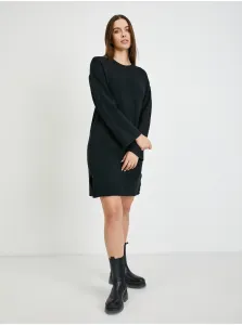 Mikinové a svetrové šaty pre ženy VERO MODA - čierna #609603