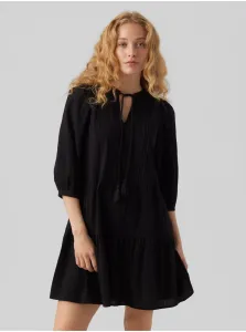 Vero Moda Dámske šaty VMPRETTY Regular Fit 10279712 Black XL