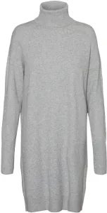 Vero Moda Dámske šaty VMBRILLIANT 10199744 Light Grey Melange XL