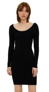 Vero Moda Dámske šaty VMGLORY Slim Fit 10268007 Black M