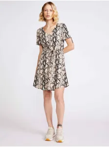 Grey patterned dress VERO MODA Easy - Women #734459
