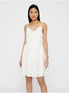 Letné a plážové šaty pre ženy VERO MODA - biela