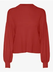 Red women's sweater VERO MODA Nancy - Women #8235910