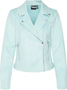 Light blue women's jacket in suede finish Vero Moda Jose - Women #8867543