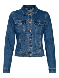 Vero Moda Dámska džínsová bunda VMLUNA 10279492 Medium Blue Denim XXL