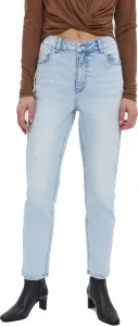 Vero Moda Dámske džínsy VMBRENDA Straight Fit 10258017 Light Blue Denim 31/34