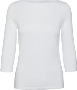 Vero Moda Dámske tričko VMPANDA Regular Fit 10274133 Bright White M