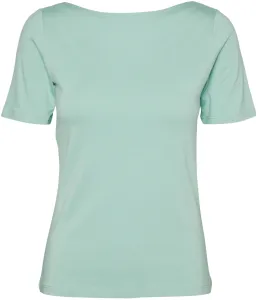 Vero Moda Dámske tričko VMPANDA Slim Fit 10231753 Silt Green L