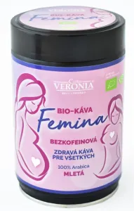 Veronia BIO káva Femina bezkofeínová mletá, 1 x 250 g