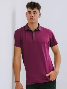 Pánske POLO tričko VSB VUGO v slivkovej farbe , Veľkosť 4XL