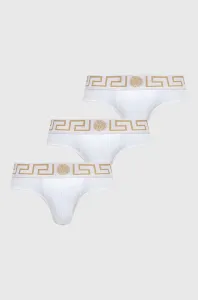 Slipy Versace pánske, biela farba, AU10327 A232741
