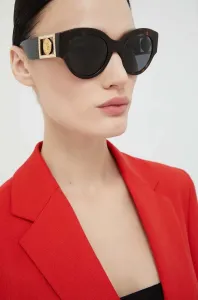 Slnečné okuliare Versace dámske, hnedá farba, 0VE4438B