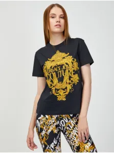 Black Women's T-Shirt Versace Jeans Couture - Women #634733