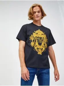Black Men's T-Shirt Versace Jeans Couture - Men's #635270