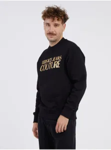 Black Mens Sweatshirt Versace Jeans Couture - Men #7553554