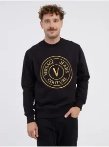 Black Mens Sweatshirt Versace Jeans Couture - Men #7553548
