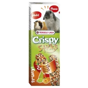 Maškrta Versele Laga Crispy Sticks králik/morča - s ovocím 2ks 110g