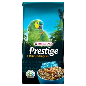 Prestige Loro Parque Amazone Papagei Mix - výhodné balenie 2 x 15 kg