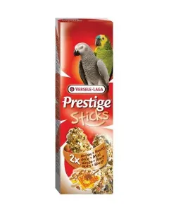 Maškrta Versele Laga Prestige tyčinky pre veľké papagáje - orechy a med 2ks 140g
