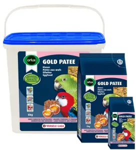 Versele Laga Orlux Gold Pate Large Parakeets&Parrots vaječné krmivo pre stredné a veľké papagáje 1kg