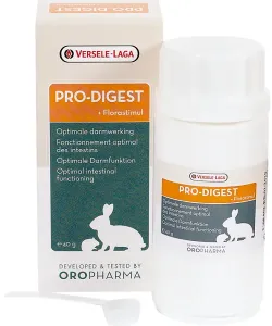 Versele Laga Oropharma Pro-Digest - pre správne zažívanie a funkciu čriev 40g