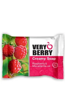Very Berry krémové mydlo s esenciami malín a makadamiového oleja 100 g