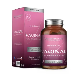 Probiotika Vesantech Vaginal 50 miliard CFU Obsah: 60 kapsúl